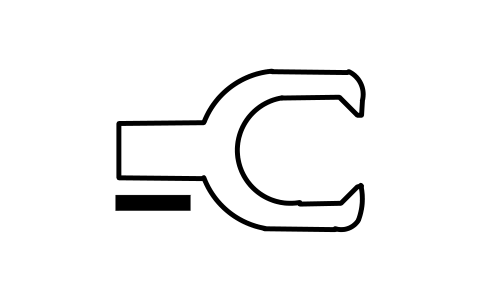 Vorschau des Symbols Führungsfläche der Klemme, Block ITX_1077