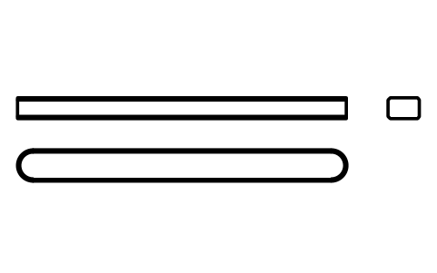 Vorschau des Symbols Flache Passfeder Form A 6 x 4 x 63, Block KEY_A_6X4X63