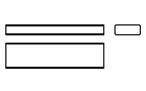 Vorschau des Symbols Flache Passfeder Form B 18 x 7 x 70, Block KEY_B_18X7X70