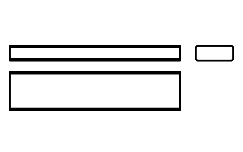 Vorschau des Symbols Flache Passfeder Form B 20 x 8 x 90, Block KEY_B_20X8X90