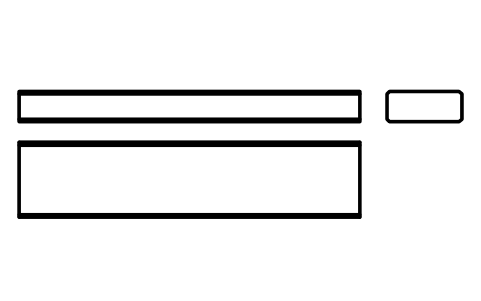Vorschau des Symbols Flache Passfeder Form B 22 x 9 x 100, Block KEY_B_22X9X100