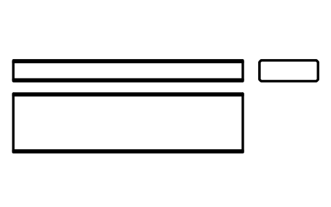 Vorschau des Symbols Flache Passfeder Form B 28 x 10 x 110, Block KEY_B_28X10X110