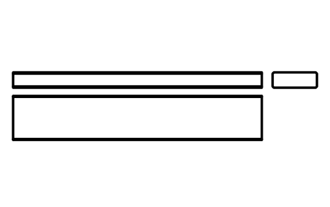 Vorschau des Symbols Flache Passfeder Form B 32 x 11 x 180, Block KEY_B_32X11X180