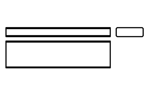 Vorschau des Symbols Flache Passfeder Form B 36 x 12 x 140, Block KEY_B_36X12X140
