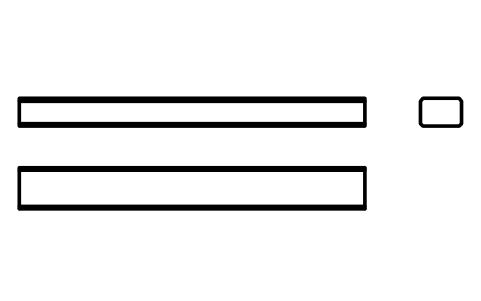 Vorschau des Symbols Flache Passfeder Form B 6 x 4 x 50, Block KEY_B_6X4X50
