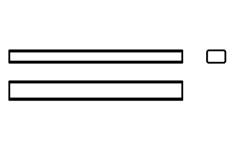 Vorschau des Symbols Flache Passfeder Form B 6 x 4 x 56, Block KEY_B_6X4X56