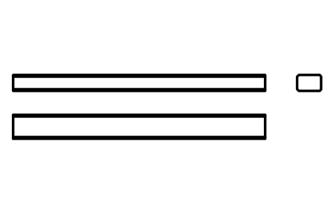 Vorschau des Symbols Flache Passfeder Form B 6 x 4 x 63, Block KEY_B_6X4X63