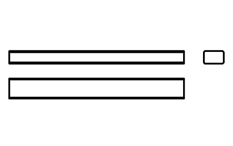 Vorschau des Symbols Flache Passfeder Form B 8 x 5 x 70, Block KEY_B_8X5X70