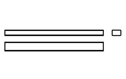 Vorschau des Symbols Flache Passfeder Form B 8 x 5 x 90, Block KEY_B_8X5X90