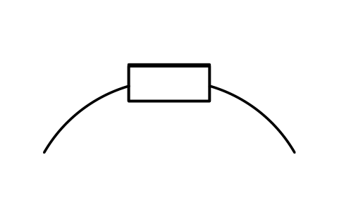 Vorschau des Symbols Nut 14 x 6, Welle bis 50 mm, Block KEY_WAY_14X6
