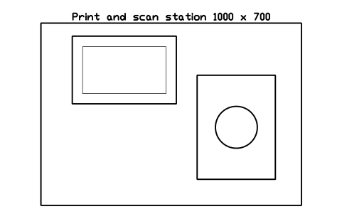 Preview of the Print and scan station 1000 x 700 symbol, block ULB_PRINT_STATION