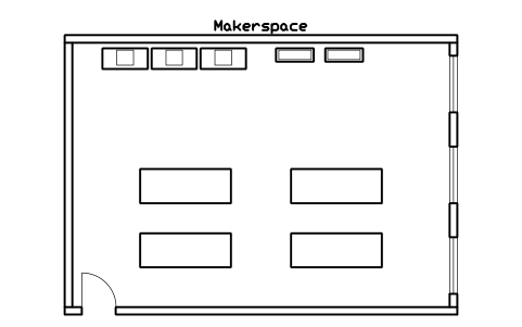 Preview of the Makerspace symbol, block ULB_ROOM_MAKERSPACE