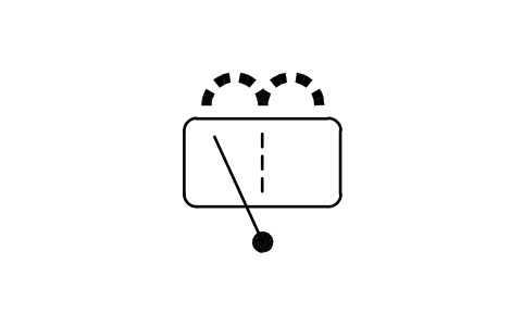 Preview of the Rear window washer and wiper symbol, block IVC_0098