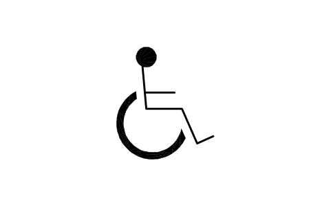 Preview of the Provision for disabled symbol, block IVC_0100