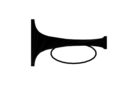 Preview of the Signal horn symbol, block IVC_0244