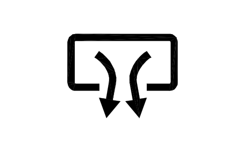 Preview of the Air ventilation, leg room symbol, block IVC_0645