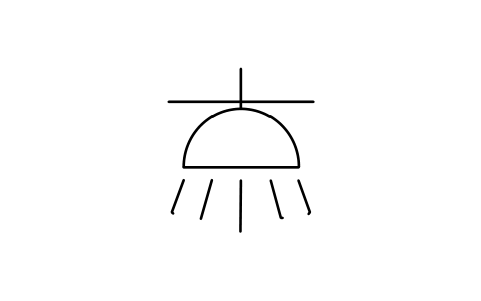 Preview of the Spot light, street cleaning symbol, block IVC_1145