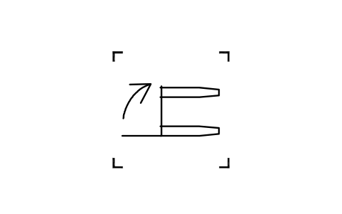 Preview of the Swing clockwise symbol, block IVC_1194