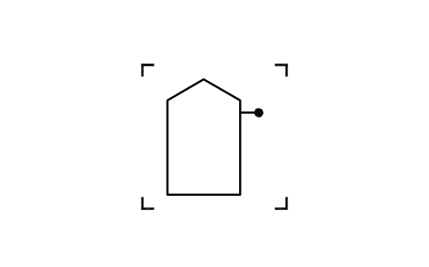 Preview of the Right front stabilizer out symbol, block IVC_1225