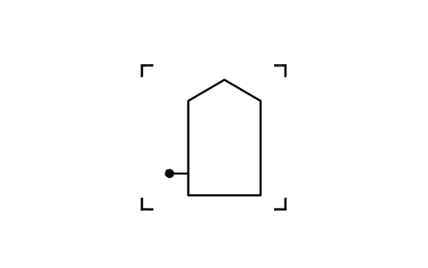 Preview of the Left rear stabilizer out symbol, block IVC_1227