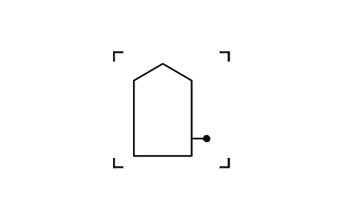 Preview of the Right rear stabilizer out symbol, block IVC_1228