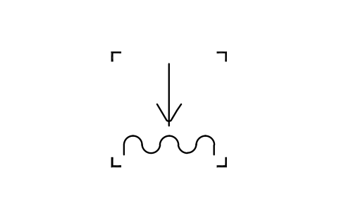 Preview of the Snow plough down, free symbol, block IVC_1235