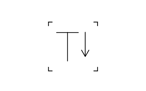 Preview of the Elevating platform down symbol, block IVC_1247