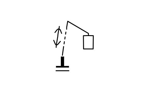 Preview of the Boom telescopic adjustment symbol, block IVC_1269