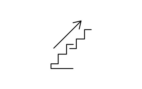 Preview of the Stairs extended symbol, block IVC_1278