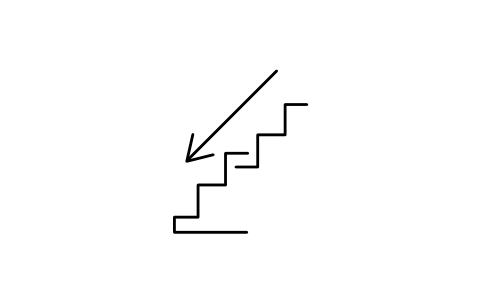 Preview of the Stairs retracted symbol, block IVC_1279
