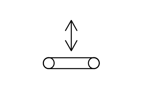 Preview of the Belt module up/down symbol, block IVC_1297