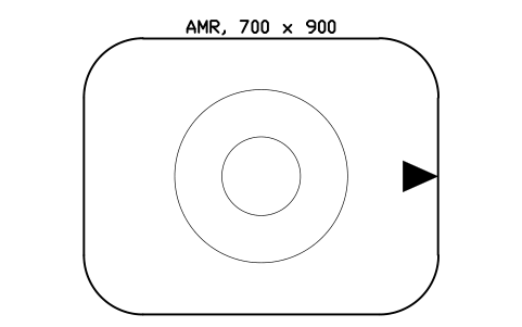 Preview of the AMR, 700 x 900 symbol, block WHL_AMR_700X900