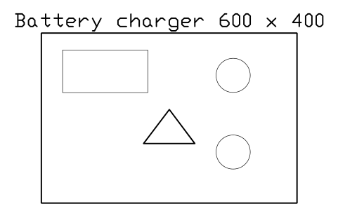 Preview of the Battery charger 600 x 400 symbol, block WHL_BATTERY_CHARGER