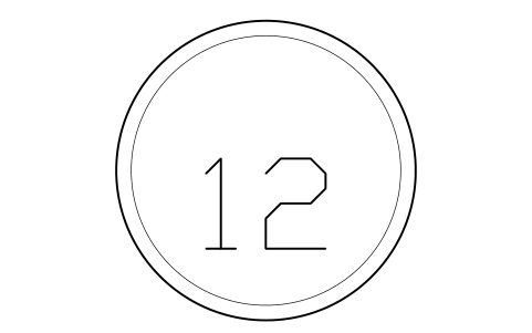 Preview of the Rack bay number symbol, block WHL_BAY_NUMBER