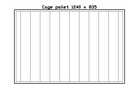 Preview of the Cage pallet 1240 x 835 symbol, block WHL_CAGE_PALLET