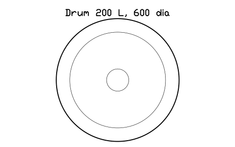 Preview of the Drum 200 L, 600 dia symbol, block WHL_DRUM_200