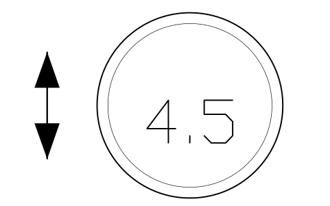 Preview of the Height limit symbol, block WHL_HEIGHT_LIMIT