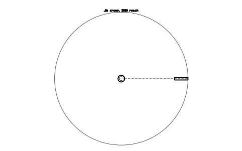 Preview of the Jib crane, 3000 reach symbol, block WHL_JIB_CRANE