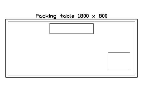 Preview of the Packing table 1800 x 800 symbol, block WHL_PACK_TABLE_1800