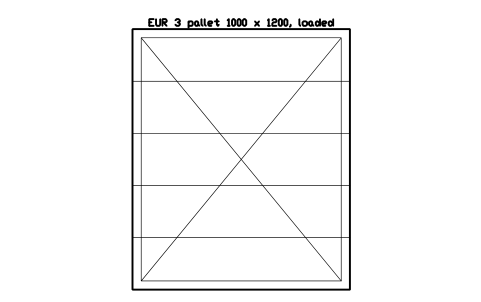 Preview of the EUR 3 pallet 1000 x 1200, loaded symbol, block WHL_PALLET_EUR3_1000X1200_LOADED