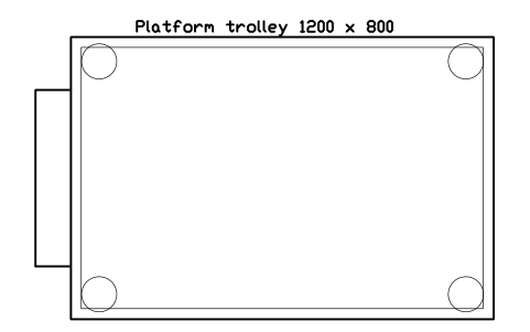 Preview of the Platform trolley 1200 x 800 symbol, block WHL_TROLLEY_PLATFORM