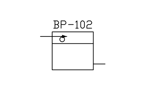 Prévia do símbolo Break pressure tank, bloco WTR_BPT