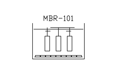 Prévia do símbolo Membrane bioreactor, bloco WTR_MBR