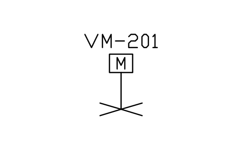 Prévia do símbolo Mixer, vertical propeller, bloco WTR_MIXER_PROP