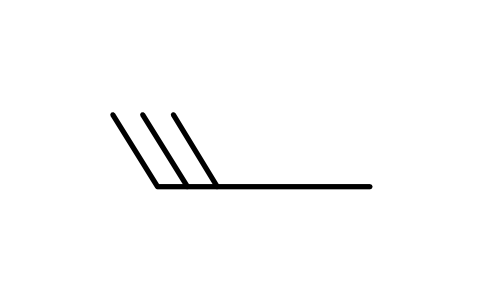 Vorschau des Symbols Wind 28-32 kt, Block WXS_WIND_28_32_KT