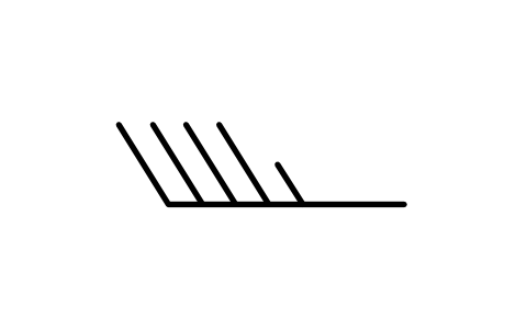 Vorschau des Symbols Wind 43-47 kt, Block WXS_WIND_43_47_KT
