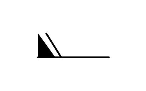Vorschau des Symbols Wind 58-62 kt, Block WXS_WIND_58_62_KT