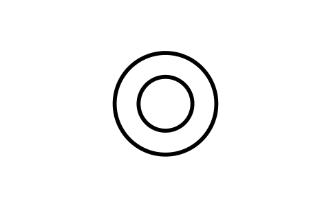 Vorschau des Symbols Windstille, Block WXS_WIND_CALM