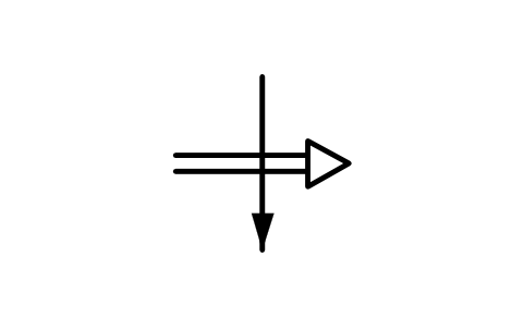 Vorschau des Symbols 37 Schneefegen niedrig, stark, Block WXS_WW37_LOW_DRIFTING_SNOW_HEAVY