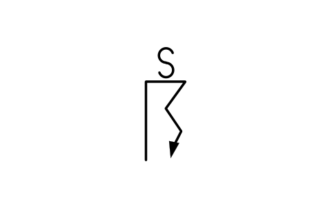 Vorschau des Symbols 98 Gewitter mit Staubsturm, Block WXS_WW98_THUNDERSTORM_DUST_STORM